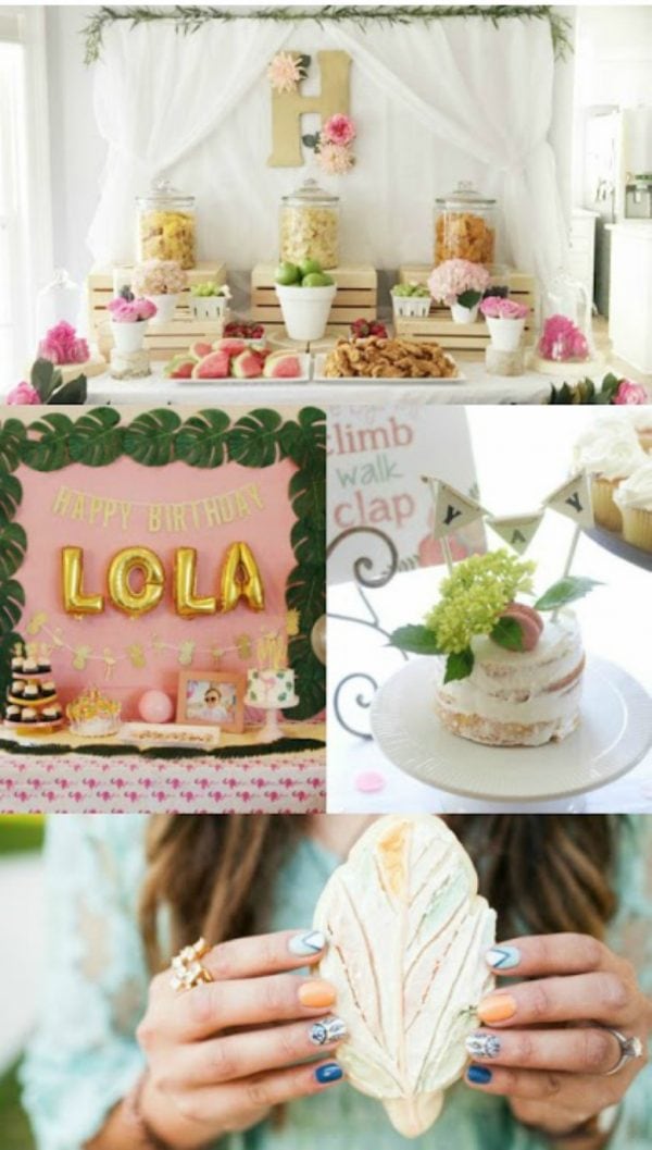 First birthday party ideas