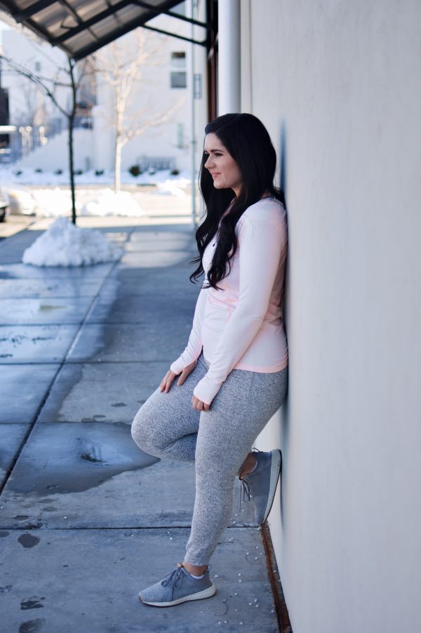 This outfit from Gordmans is an example of athleisure for women