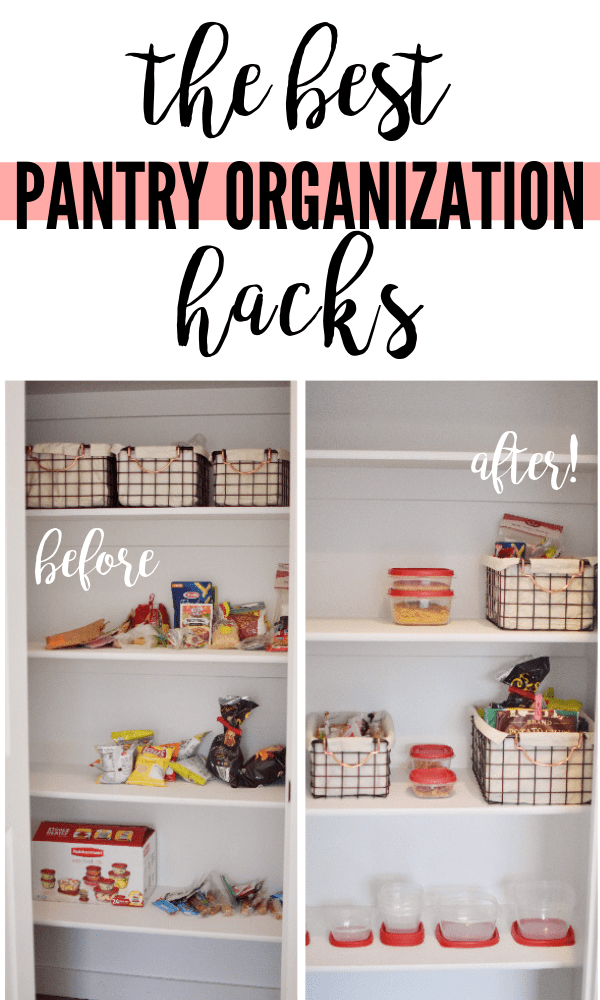 These are the best small pantry organization ideas. Plus I’m sharing how to win a pantry makeover sweepstakes valued at $5000 with @rubbermaid! #easyfindwin #rubbermaid #sponsored