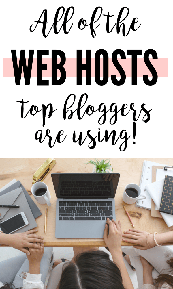 These are the best web hosting providers for blogs!