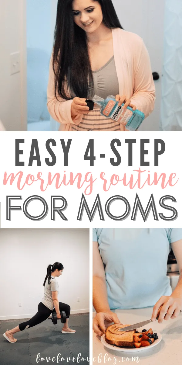 Try this easy morning routing for moms!