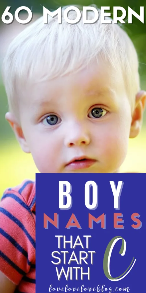 Pinterest graphic with text and baby boy in red and blue striped shirt.
