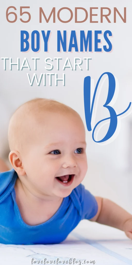 Pinterest graphic with text and baby boy smiling on tummy.