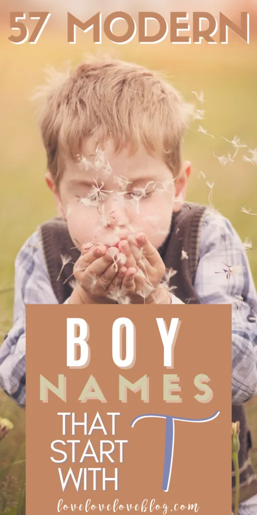 Pinterest graphic with text and little boy blowing dandelion flower.