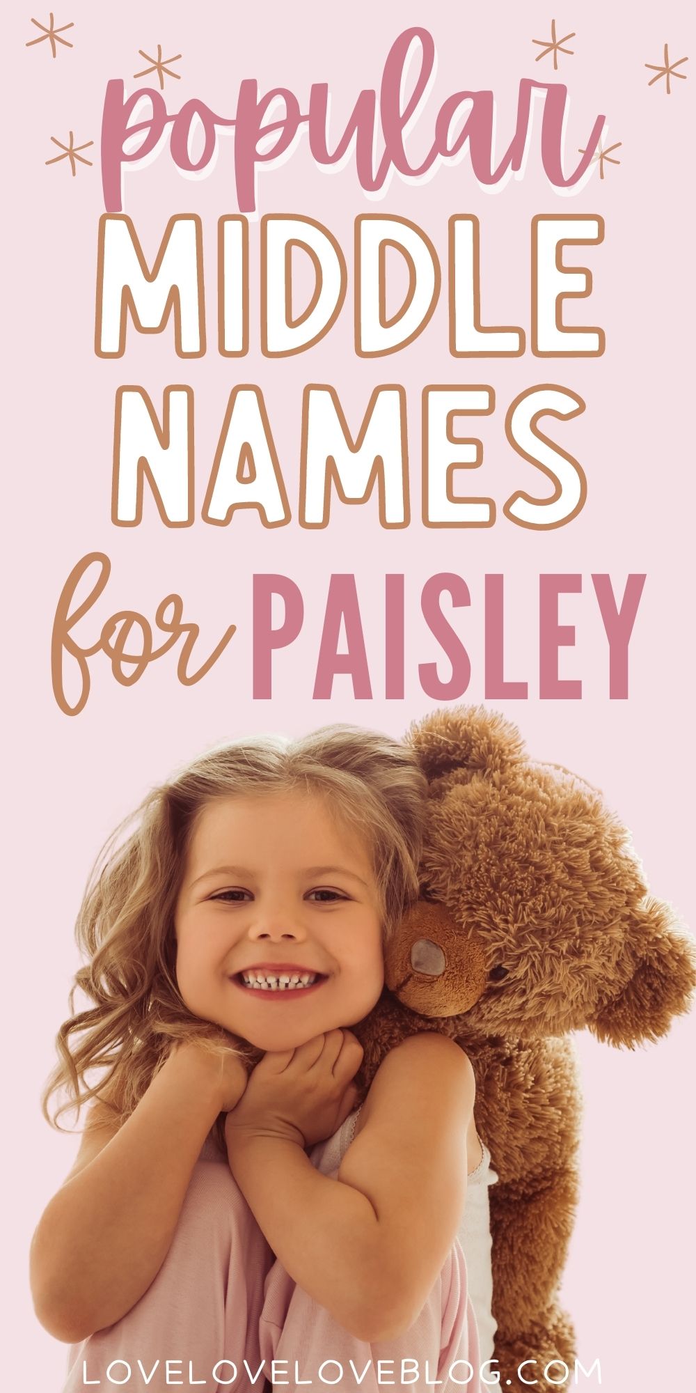 Pinterest graphic with text and a little girl holding a teddy bear.